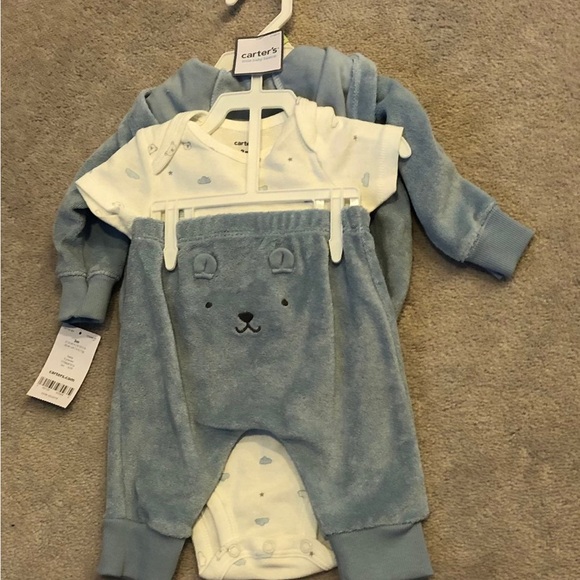 Baby Boy Mid-Season Dress In Terry Stuff 94 Print Red Color